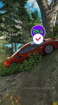 My brother climbed up by force 💪💪💪 #beamngdrive #beamng #simulator #games #cars
