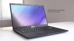 ASUS L410 MA-DB04 Ultra Thin Laptop, 14” FHD Display, Intel Celeron N4020 Processor, 4GB RAM, 128GB Storage, NumberPad, Windows 10 Home in S Mode, Star Black