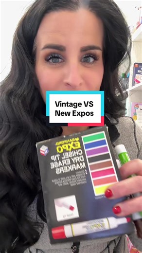 Replying to @taragoldstar seriously 🫢 we need the old chemical stuff back. #dryerase #expo #dryerasemarker #juicyorstreaky #dryeraseboard @Expo Markers