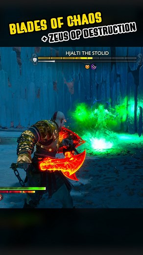 12 reactions |  MAX DAMAGE ZEUS BUILD MELTS HJALTI | God of War...