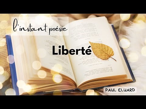 Liberté - Paul Eluard
