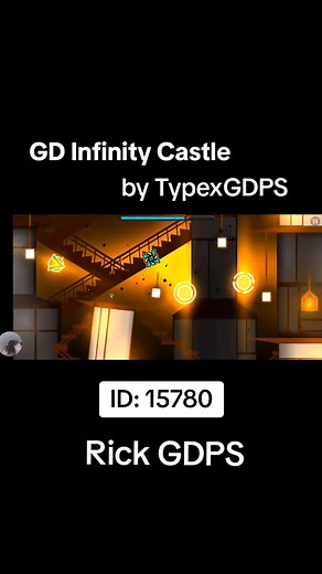 Exploring the Infinity Castle in Geometry Dash