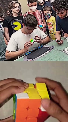 Cube Solve Tricks Shot Algorithm #viral #cube #youtube