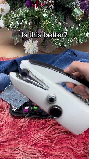 Hand Sewing Machine with Two-Speed Control for Easy Sewing