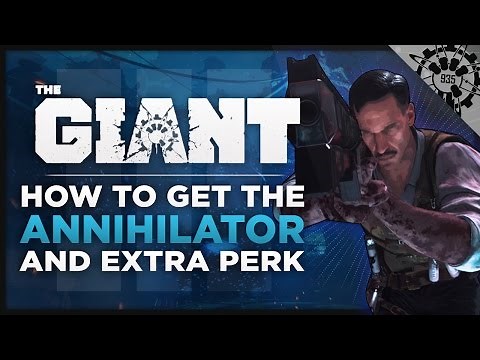 Black Ops 3 Zombies: The Giant - How To Get The Annihilator Weapon And Get An Extra Perk Machine