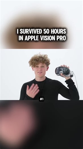 I Survived 50 Hours in Apple Vision Pro... #fyp #apple #applevisionpro