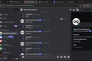 Stock Price Extractor Bot