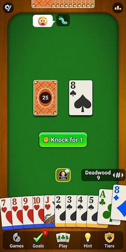 Gin Rummy Card Game