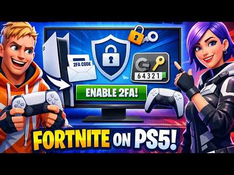 Fortnite PS5: How to Enable 2FA (Fix Gifting & Login Issues)