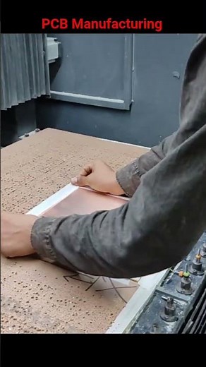 Preparing Copper Board for PCB Design ⚡ | PCB Making Process Step-by-Step