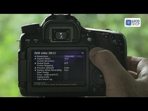 RAW Vídeo na Canon 70D com Magic Lantern