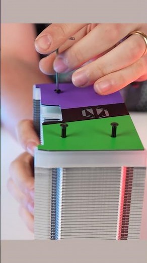 Building a Gaming PC… Joker style 💜💚 How many custom PC parts can you spot? 👀