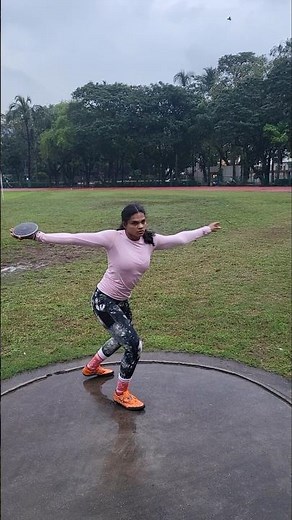 standing discus throw #newsong #gamathrower