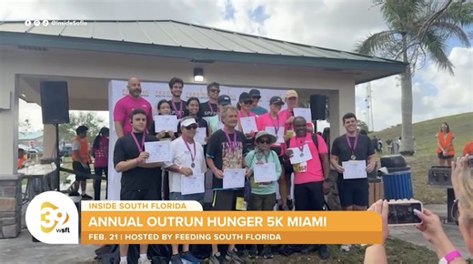 Feeding South Florida hosts OutRun Hunger 5K at Tropical Park to fight food insecurity