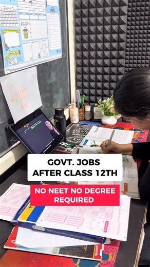 Garima Goel on Instagram: "Govt. Jobs after class 12th - No need of any degree! 🤯 . . . [medical, govt jobs, class 12th]"