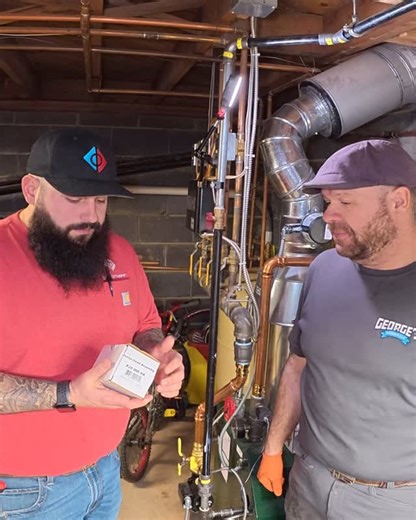 George DeJesus on Instagram: "Replacing a head on a Spirovent with @cj.spirotherm"
