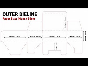 How to Make " Outer Dieline " Packaging