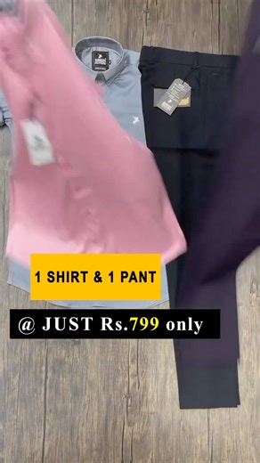 2.6M views · 3.7K reactions | Shirt and Pant Combo at Rs.799/- Only Buy any Shirt and Pant combo at Offer price! Cash on Delivery available. Free Shipping all over India. Shop Now @www.strenzo.in #shirtpantcombo #fashiondeal #strenzo #shopnow | Strenzo | Facebook