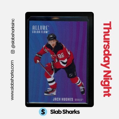 2025 UPPER DECK ALLURE #CF-21 JACK HUGHES COLOR FLOW BLUE-PURPLE | eBay