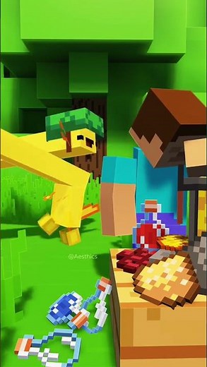 DANCING AXOLOTLS ⁉️😱 MINECRAFT MEM