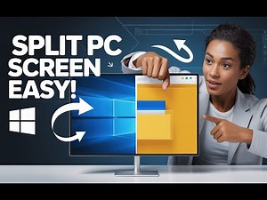 How to Split Your PC Screen | Multi-Tasking | Windows 10/11