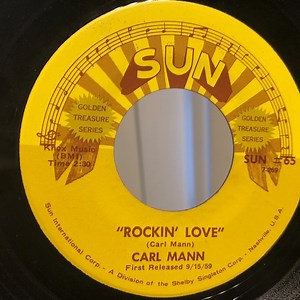 Carl Mann - Rockin' Love / Pretend