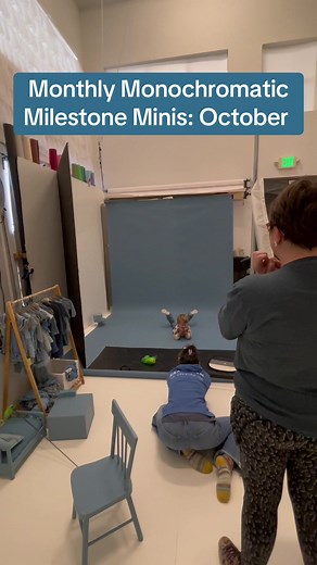 October Monthly Monochromatic Milestone Minis