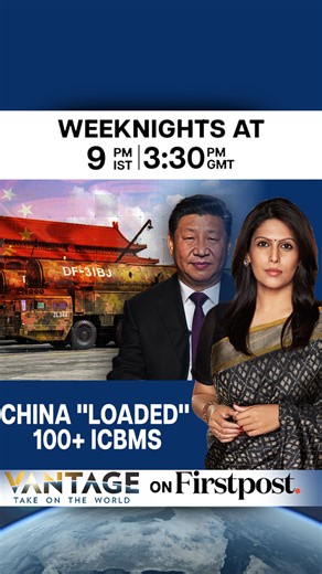 Firstpost on Instagram: "#VantageOnFirstpost: China’s Nuclear Buildup Alarms US Amid Fears of Three-Way Arms Race A draft Pentagon report reveals China has deployed over 100 ICBMs across new silo fields, signalling a major nuclear escalation. With warheads expected to top 1,000 by 2030, the U.S. warns this could spark a new arms race alongside Russia. Beijing insists it follows a no-first-use policy and minimum deterrence, but the Pentagon remains unconvinced, linking this build-up to Taiwan war