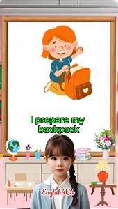 My daily routine #routine #dailyroutine | English4kid