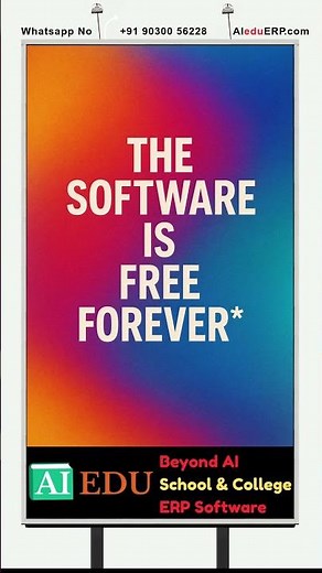 Best Free School Management System | Lifetime Free system for Schools #schoolerpfree