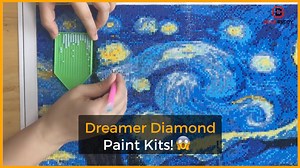 See why artists everywhere are going CRAZY for these Diamond Paint Kits! 🎨 Buy yours today and save 50% OFF! 💸 Shop here ➡️ shopgearbuddy.com/diamond-paints | Dreamer Designs