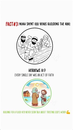 5 Interesting Facts About Noah’s Ark You DIDN'T Know #biblefacts