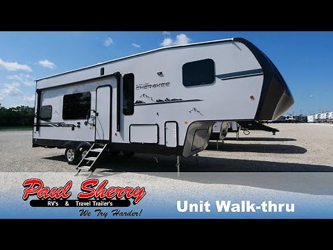 AMAZING Fifth Wheel Toy Hauler - 2021 Forest River Cherokee 255RRBL