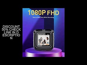 V9 Mini Clip Necklace Camera 1080P Portable Cam Dispaly Screen Audio Video Voice Photo Recorder Smar