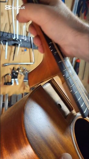 Bolt-on or dovetail, thoughts? Acoustic guitar neck joint reset #luthier #guitarrepair #luthiery