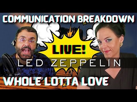 Whole Lotta Love LIVE 1970 [Led Zeppelin Reaction] + Communication Breakdown - Royal Albert Hall