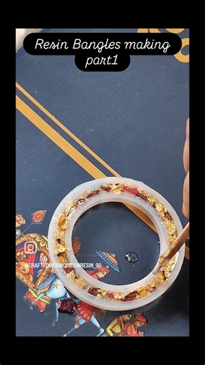 #Resin Bangle Making Step by Step | Part 1 TutorialHandmade Resin Bangles | Part 1 Making Process