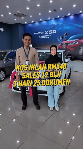 Dari side nexgen, kami akan pastikan setiap sales advisor akan dapat leads/prospect setiap hari. Filter dan closing semuanya dari pihak sales advisor tu sendiri. Lagi pandai closing lagi banyak document boleh dapat macam Sales Advisor Eddy dari Proton Setia Gemilang Kg Melayu Subang, Tuan Eddy ambil pakej A RM1200 Ada 4 video 2 kali setting iklan Dan pakej ni termasuk dengan kos iklan RM540 selama 10 hari. 1 video boleh guna 2-3 bulan. Kalau Tuan/Puan Perlukan leads tiap hari, boleh contact kami