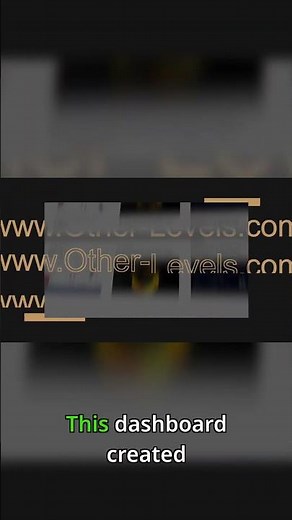Build a Professional Performance Dashboard in Excel #excel #exceltips #dashboard