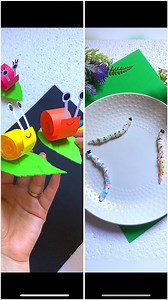 Beautiful craft ideas for kids 🐛🐌 | ART & Creativty