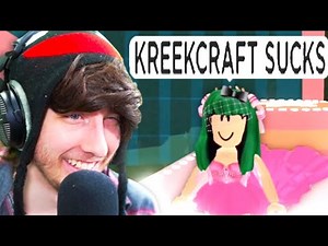 KreekCraft Roasts Lisa Gaming ROBLOX