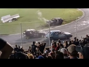 bowman gray stadium crash | robbie brewer crash video | robbie brewer passed away |