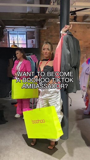 Earn monthly boohoo credit & recieve exclusive event invites!💸🪩 Tap the link in bio to apply to our TikTok ambassador programme! #boohoo #tiktok #ambassador #pr #gifting #events #fashion #style #contentcreator
