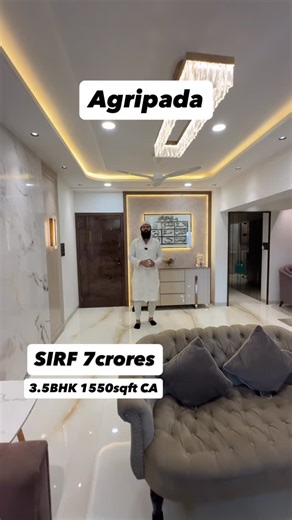 Mohammed Abrar Teli 💸 MUMBAI REAL ESTATE 🏡 on Instagram: "Isse sasta 3.5BHK Kaha milega aapko ? Sirf 7 crores. 1 car parking. 1 more car parking can be rented out from society. 3.5 bhk Built up : 2300 sqft Carpet area : 1552 sqft Parking : 1car park Highly Furnished : 3 bedrooms 6 Air conditioners 2 65 inch leds washing machine fridge sofa sets 3 beds 4 bathrooms with all white goods Location : agripada mumbai central Maintenance : 9900 -/ ownership : ownership Barter system also possible till