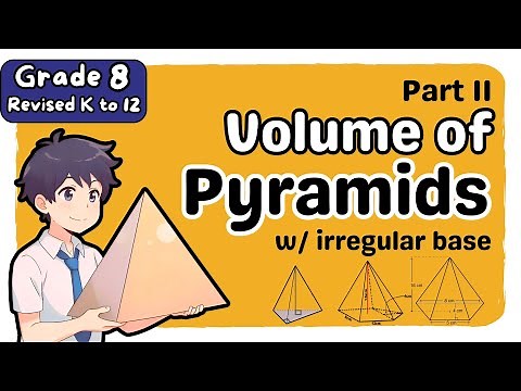 Volume of Irregular Pyramids (2nd) Second Quarter Grade 8 Matatag Revised K-12 Tagalog Math Tutorial