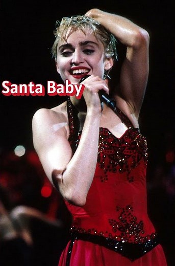Madonna - Santa Baby - (Remastered 2025 Version) #80schristmasmusic