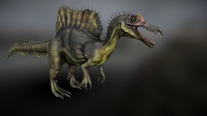 Spinosaurus - 3D model by JuliaRudnicka