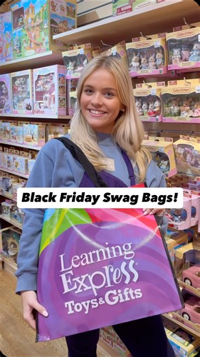 It’s giving… the BEST Black Friday ever 🖤 🎁 FREE Holiday Swag Bags for the first 50 shoppers who spend $50! 🛍️ 20% OFF ALL DAY! ⚡ EXTRA 10% OFF from 6–9 AM! 🕕 Open 6 AM-6 PM! Come early, save big, and leave with all the goodies! We will see you bright and early Friday! *Please be advised that Lego, gifts cards, and prior purchases are excluded from the sale. This sale is in store only* #blackfriday #toys #toy #cahabaheights #birminghamalabama #learningexpress #learningexpresstoys #learningex