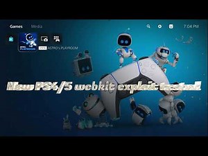 New PS4/5 webkit exploit tested on the PS4 10.01 and PS5 6.50 firmwares