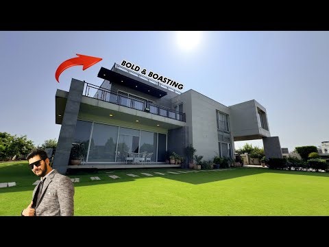 4 Kanal Furnished Farmhouse |Asymmetrical Roofline Kitchen Garden& Life stock Animal GULBERG GREENS